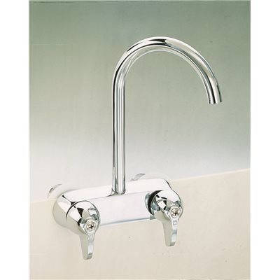 Gooseneck Bathcock Spout Only Chrome