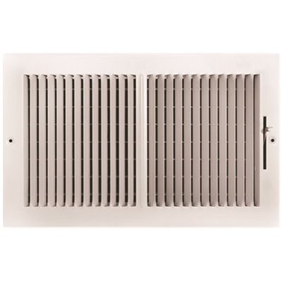 14 in. x 8 in. 2-Way Steel Wall/Ceiling Register