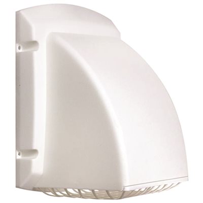 Dryer Vent Cap White 4"