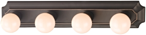 24 in. Vanity Light 4-Bulb Oil Rubbed Bronze