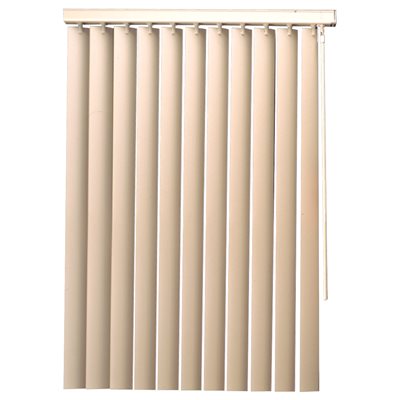 78 in. W x 84 L 3.5in. Vertical Blinds Alabaster