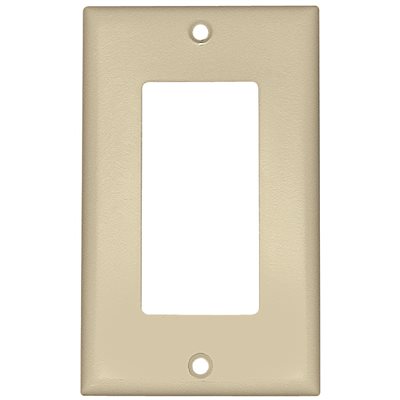 Ivory Decora 1-Gang Wall Plate