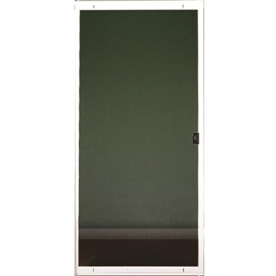 48 in. x 78 in. Universal/Reversible Grey Screen Door