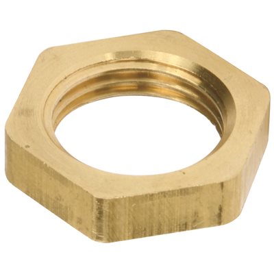 1/2 in. IPS Faucet Locknut, Brass