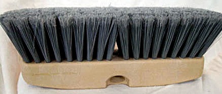 WASH BRUSH 10" GRAY POLY