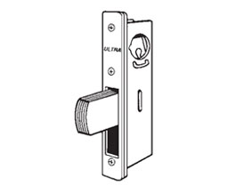 LOCK COMMERCIAL MORTISE ALUM